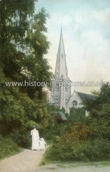Church, High Beech, Epping Forest, Essex. c.1907